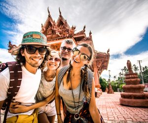 Tourists in Thailand